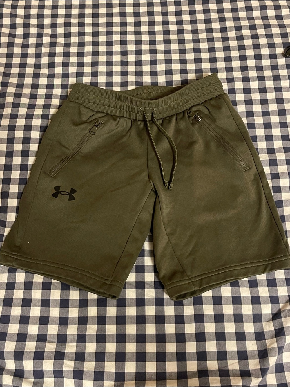 Under Armour Olive Performance Training Shorts
